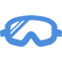 Ski goggles icon