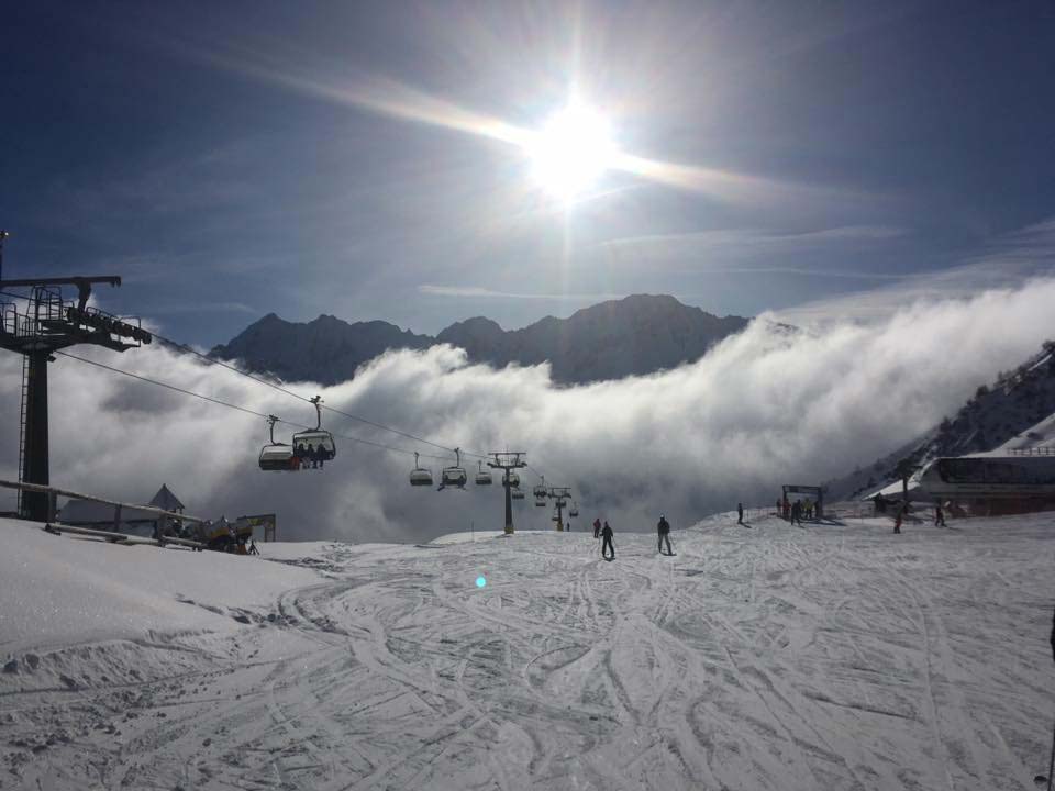 Piste da sci del passo Tonale